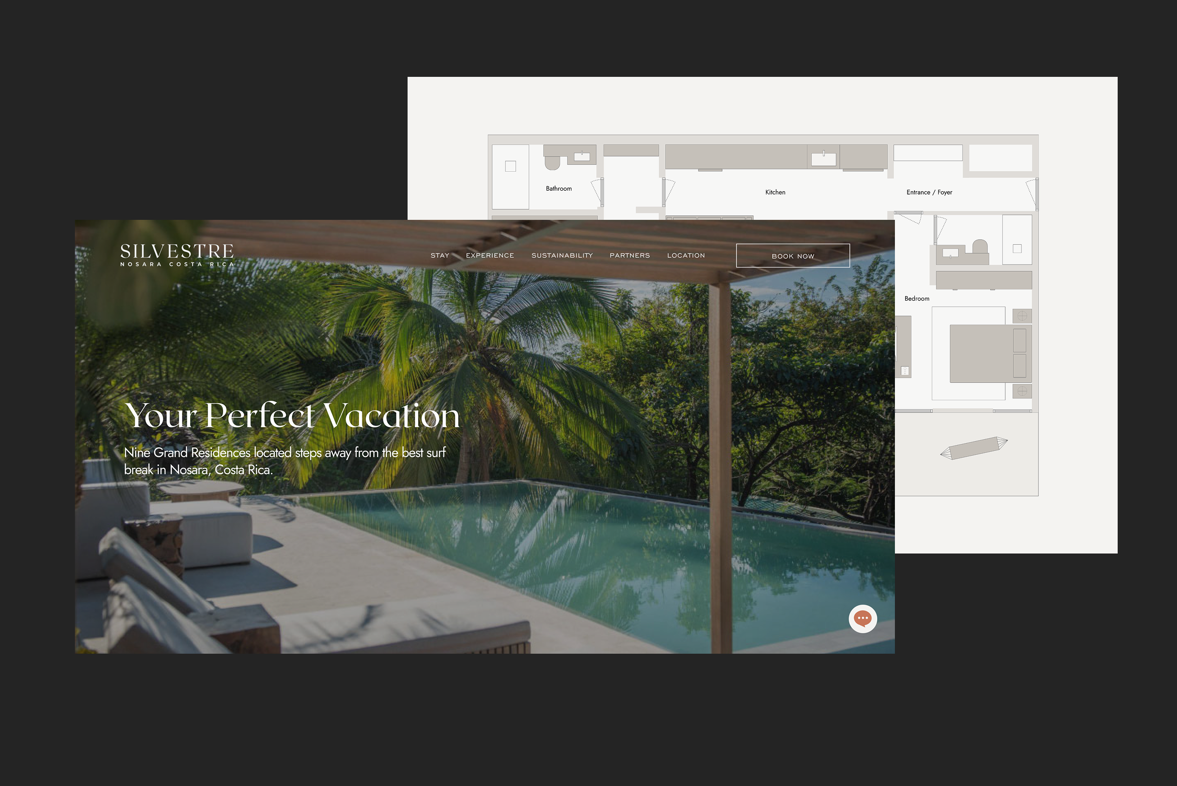 Silvestre Nosara web and mobile